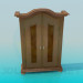 3d model Wardrobe - preview