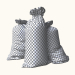 3d Garbage Bags model buy - render