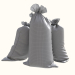 3d Garbage Bags model buy - render