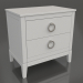 3d model Bedside table (white, option 3) - preview