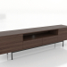 3D Modell TV-Ständer LARGE OPEN 2 2000 mm (dunkler Nussbaum) - Vorschau