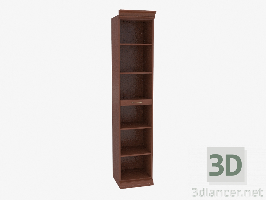 3d model Estante con cajón en el medio (3841-36) - vista previa