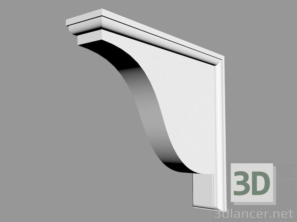 Modelo 3d Suporte de arco FC01 (8 x 35 x 39 cm) - preview