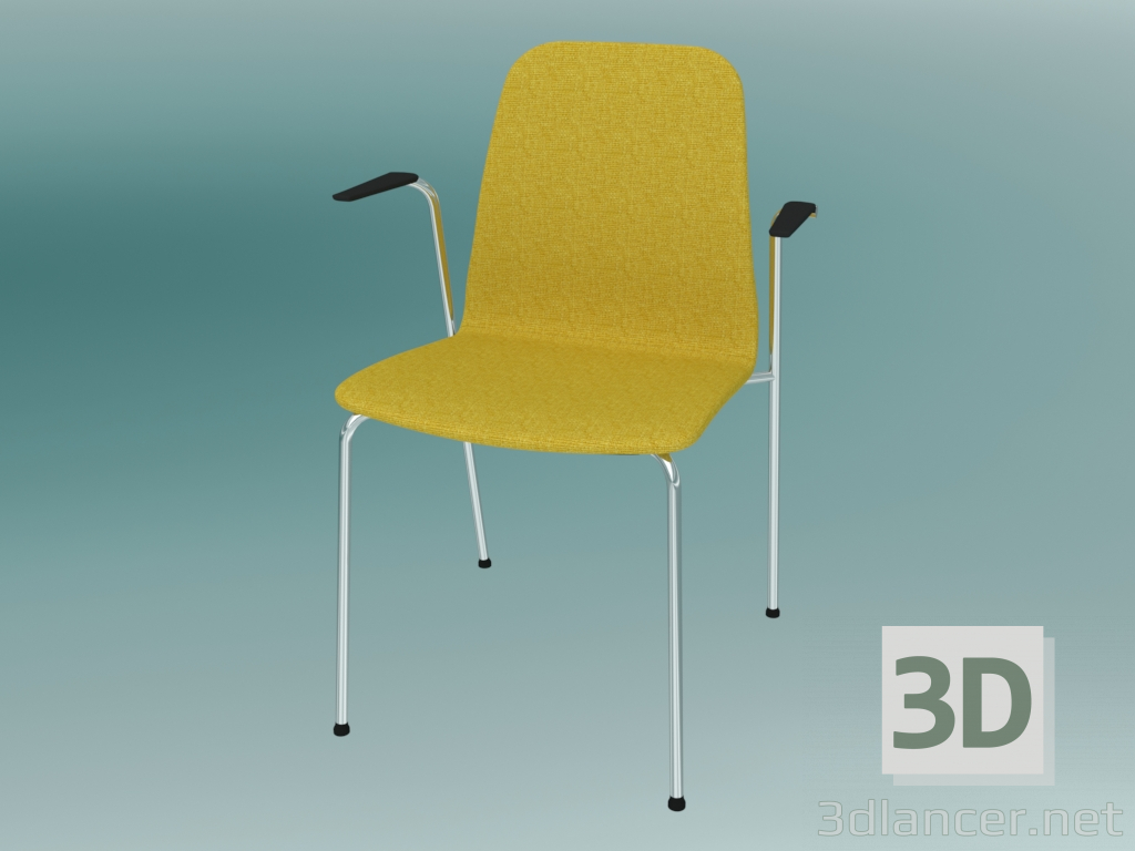 modello 3D Sedia visitatore (K41H 2P) - anteprima