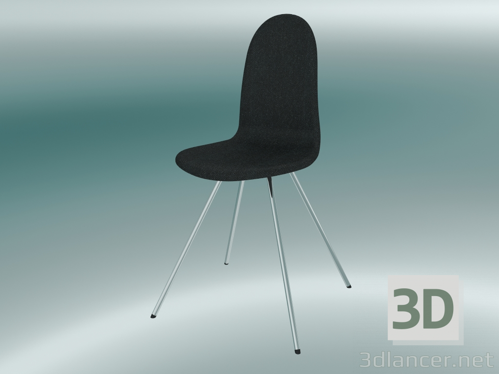 3D Modell Gepolsterter Stuhl - Vorschau