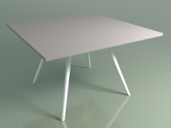 Table carrée 5413 (H 74 - 119x119 cm, stratifié Fenix F04, V12)