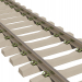 3d Rail fastening type w30 model buy - render