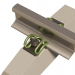 3d Rail fastening type w30 model buy - render