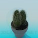 3d model Cactus - preview