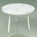 Modelo 3d Mesa de centro 013 (Metal Milk, Carrara Marble) - preview