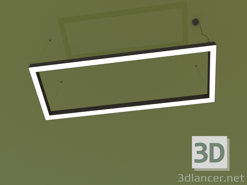 3D Modell Leuchte RETTANGOLO M (1550 mm) - Vorschau