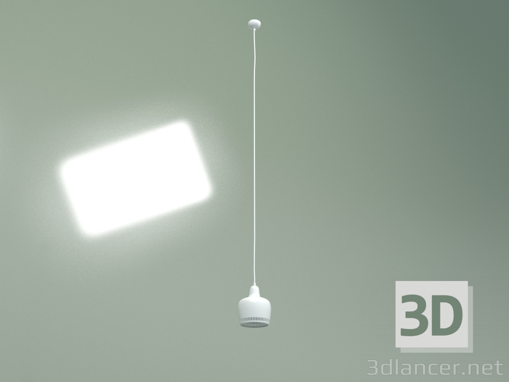 modello 3D Lampada a sospensione Magic Bell (bianco) - anteprima