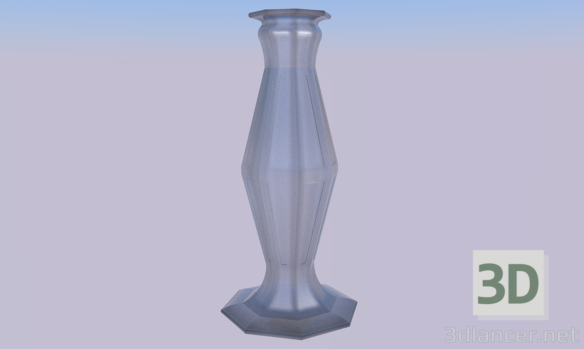 3d model Florero de - vista previa