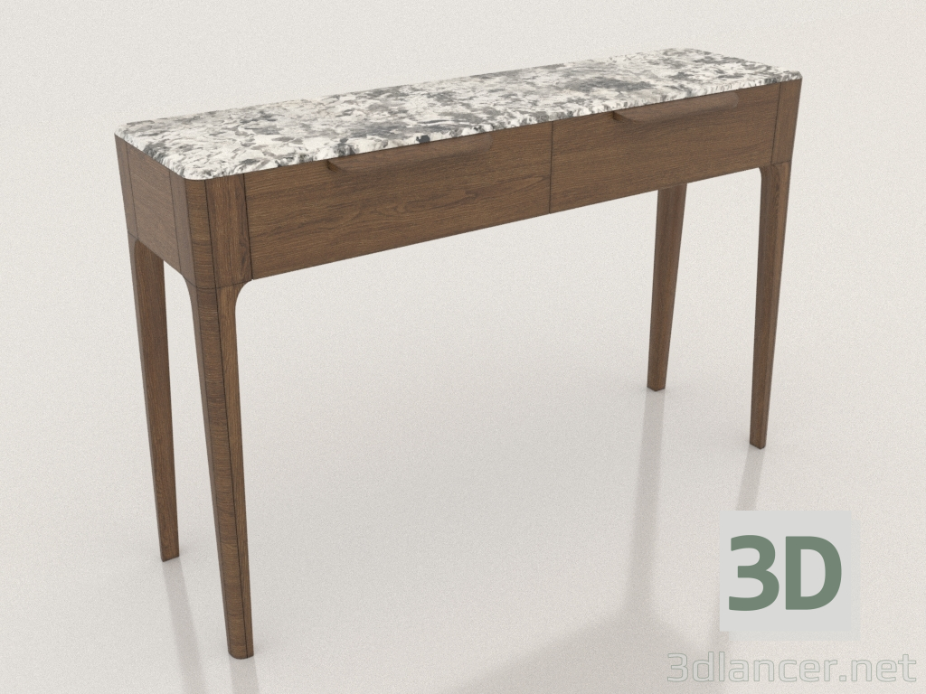 modello 3D Consolle (Marrone) - anteprima