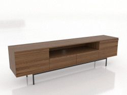 TV-Ständer LARGE OPEN 2 2000 mm (heller Nussbaum)