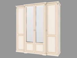 4-door wardrobe closet (2209x2336x730)