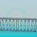 3d model Railings street - preview