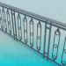 3d model Railings street - preview