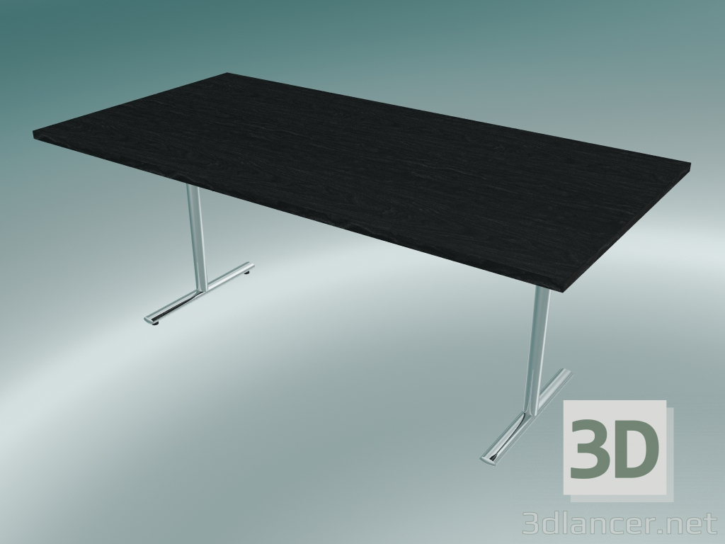 3d model T-leg Flip-top table rectangular (1800x900mm) - preview