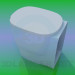 3D Modell WC - Vorschau