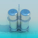 3d model Salt and pepper shakers - preview