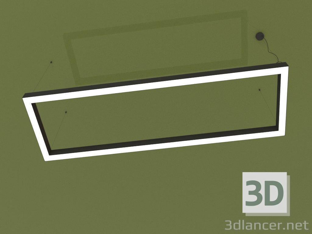 3D modeli Armatür RETTANGOLO M (1800 mm) - önizleme