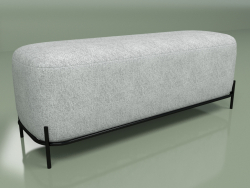 Pouf Pawai larghezza 120 (grigio)