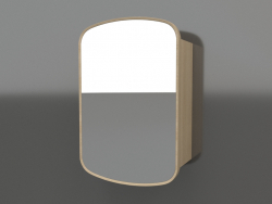 Miroir ZL 17 (460x200x695, bois blanc)