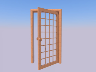 Modèle 3D "Porte intérieure"