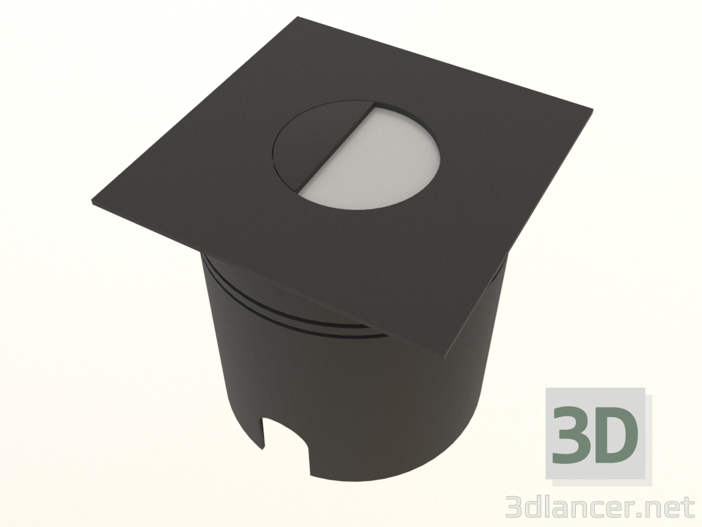 3d model Recessed street lamp (7030) - preview