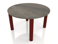 Mesa de centro D 60 (rojo vino, DEKTON Radium)