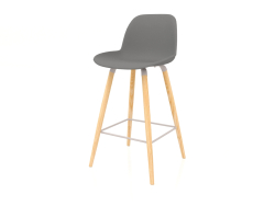 Tabouret de bar Albert Kuip 75 cm (Gris foncé)