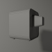 Retro TV 3D modelo Compro - render