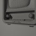 Retro TV 3D modelo Compro - render