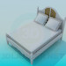 Modelo 3d Cama de solteira - preview