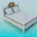 3d model Bed single - preview