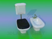 WC und bidet