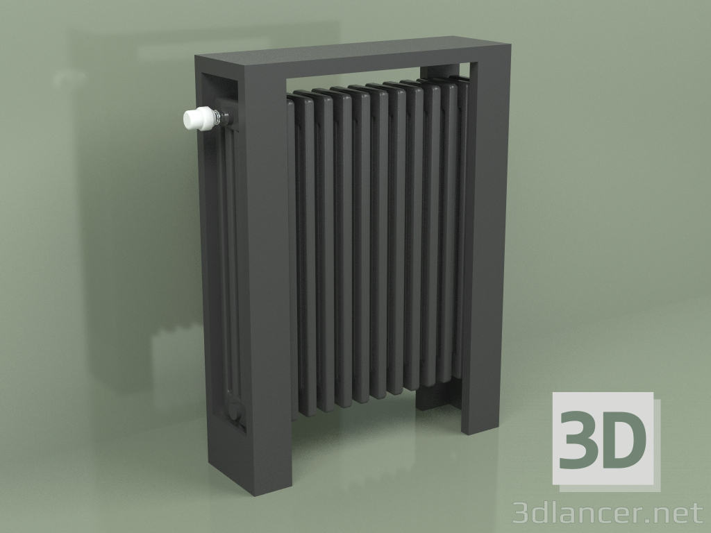 3d model Delta Bar Radiator (H750 L700 B139, RAL - 9005) - preview