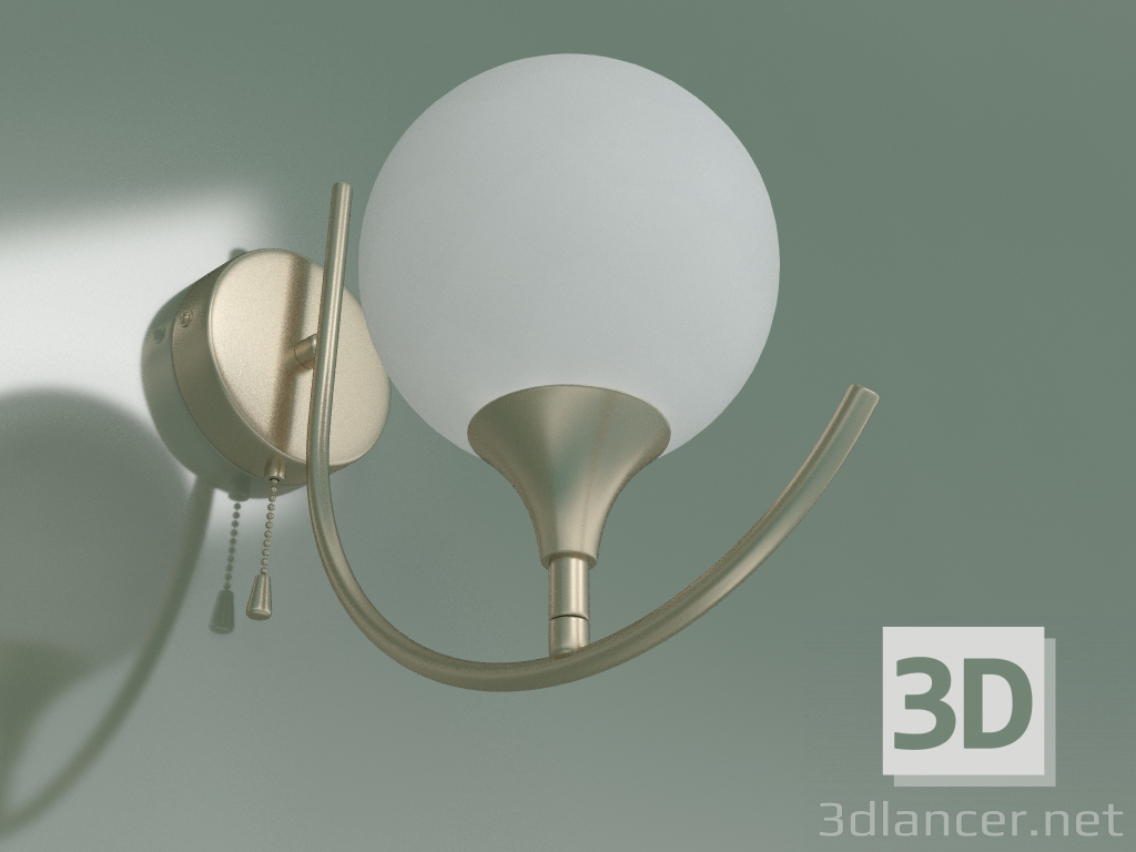 3d model Aplique 70101-1 (dorado) - vista previa