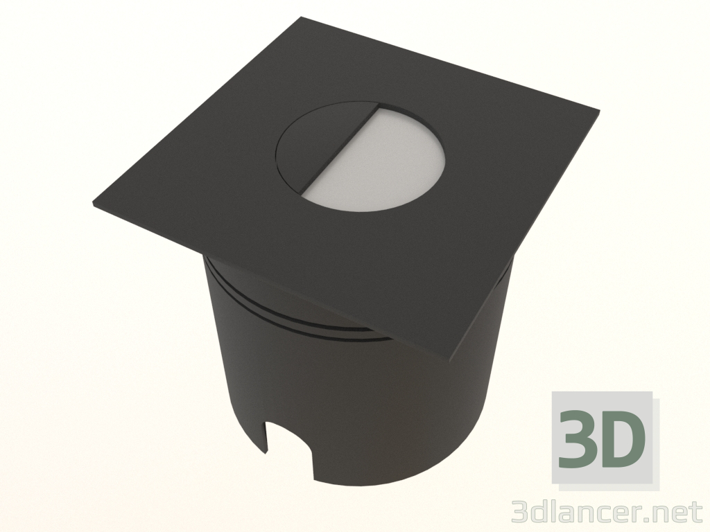 3d model Recessed street lamp (7031) - preview