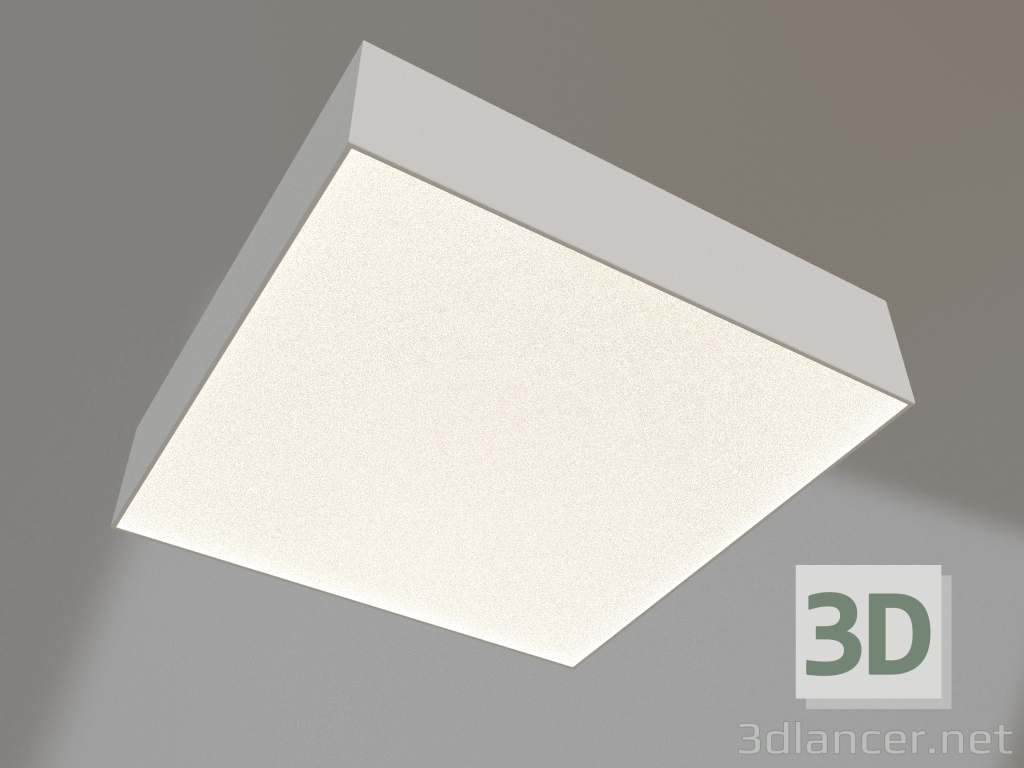 3D modeli Lamba IM-QUADRO-ACİL-3H-S250x250-28W Day4000 (WH, 120 derece, 230V) - önizleme