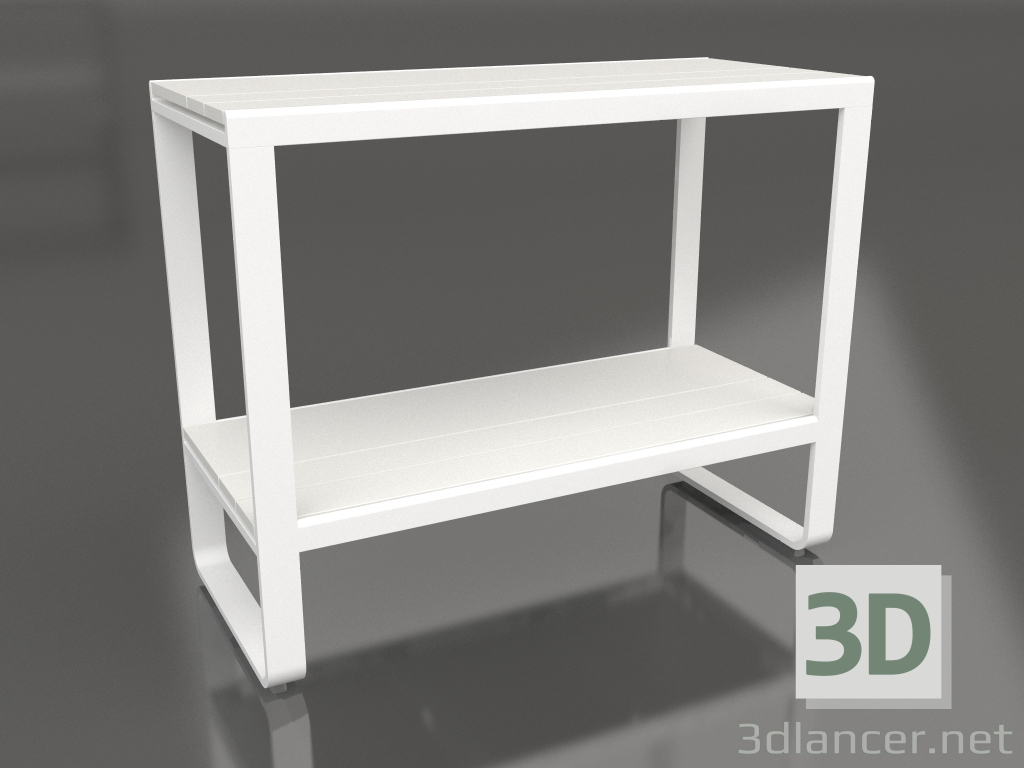 3d model Estante 90 (Blanco) - vista previa