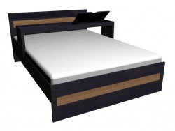 Cama doble 140x200 con extensión