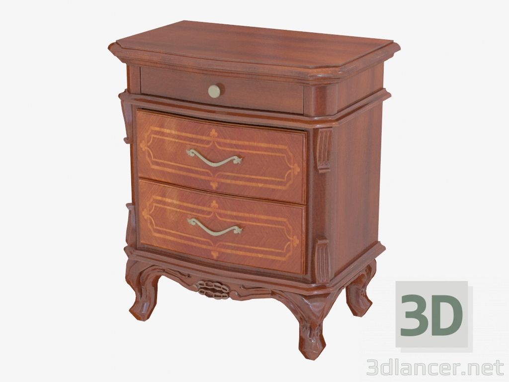 Modelo 3d mesa de cabeceira DG232 - preview