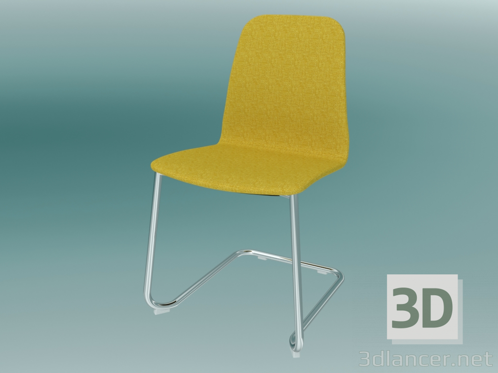 modello 3D Sedia visitatore (K41V1) - anteprima