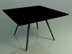 Table carrée 5413 (H 74 - 119x119 cm, stratifié Fenix F02, V44)