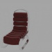 3d Armchair model buy - render