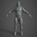 3d model cuerpo - hombre - vista previa