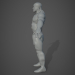 3d model cuerpo - hombre - vista previa