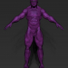 3d model cuerpo - hombre - vista previa